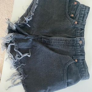 High Waist Black Denim Levi’s